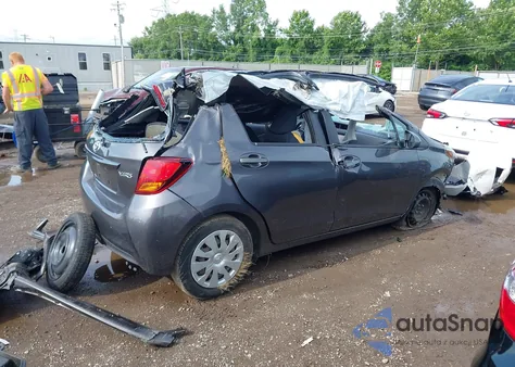 2015 Toyota Yaris L z USA, uszkodzony, nr VIN VNKKTUD3XFA035764
